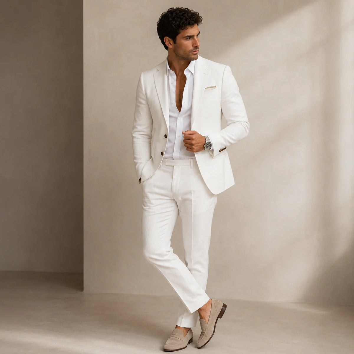 Men's Slim Fit Black Suit | Wedding Suits for Men 3