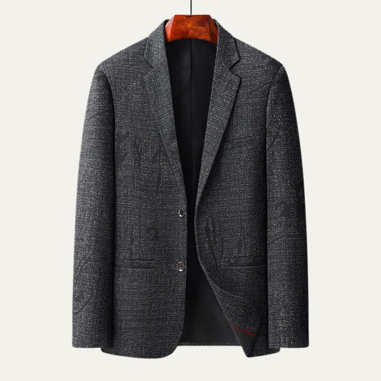 Men's Slim Fit Checked Blazer | Men's Casual Blazer Jacket 0
