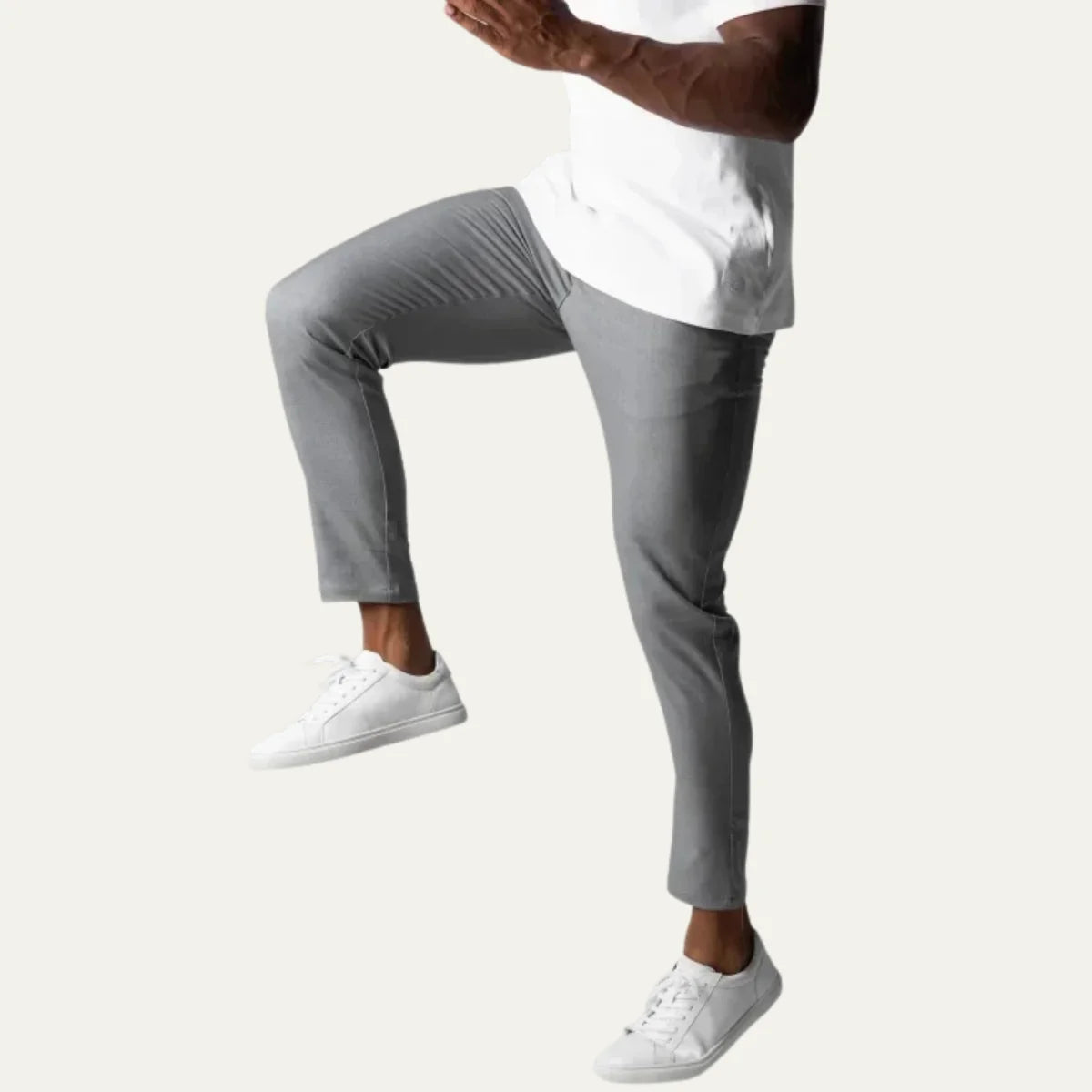Men's Slim Fit Stretch Chino Pants | Casual Cotton Blend 2