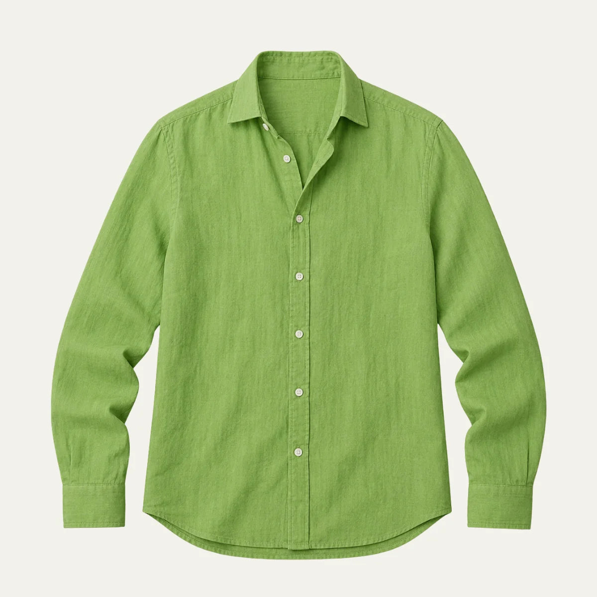 Men's Soft Linen Button Down Shirt | Men's Dress Shirts Lightweight 1