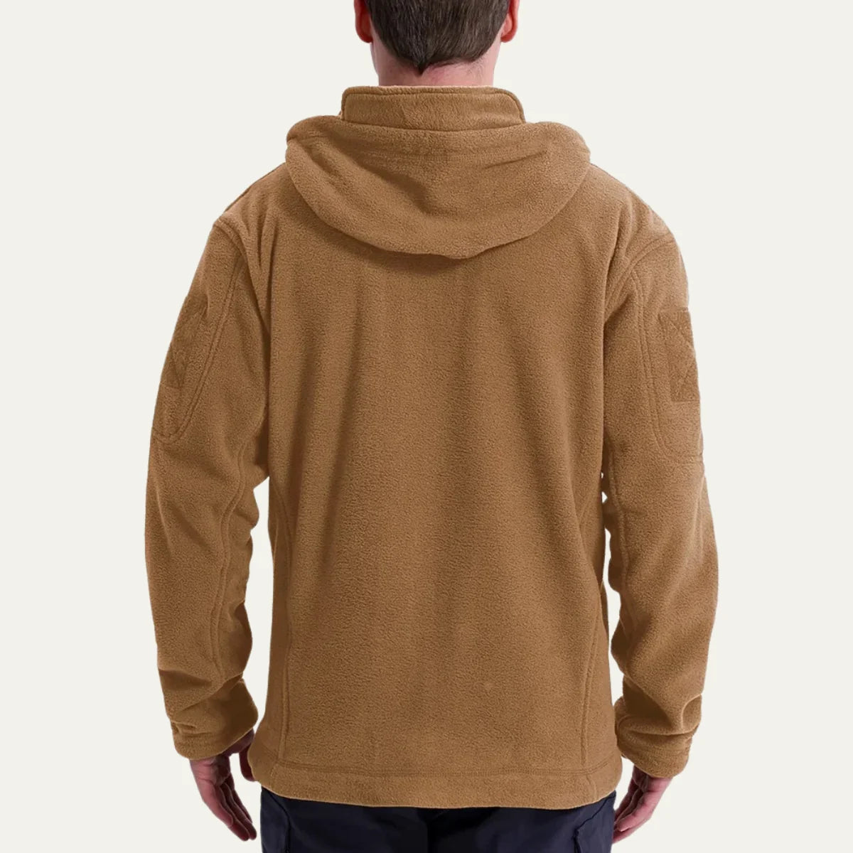 Men's Tactical Fleece Jacket | Warm Hooded Outdoor Coat 5
