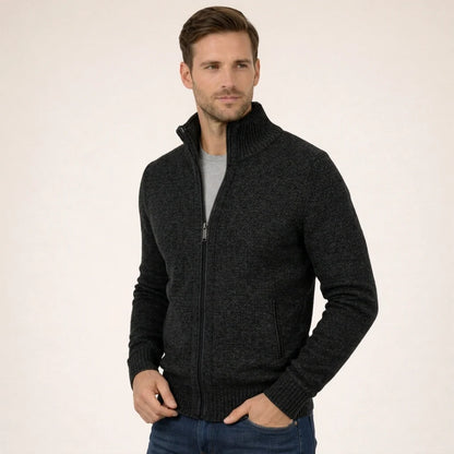 Merino Wool Quarter Zip Sweater | Men's Lightweight Knitwear 1