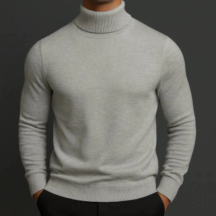 Merino Wool Turtleneck Sweater | Men's Sweater for Winter 2