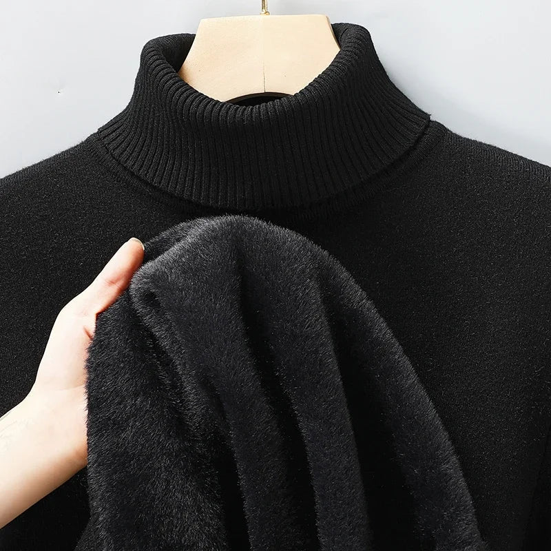Merino Wool Turtleneck Sweater | Men's Sweater for Winter 7