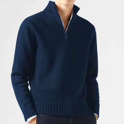 Miles | Men's Half-Zip Sweater Soft Warm Casual Wear 2