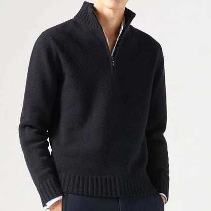 Miles | Men's Half-Zip Sweater Soft Warm Casual Wear 3