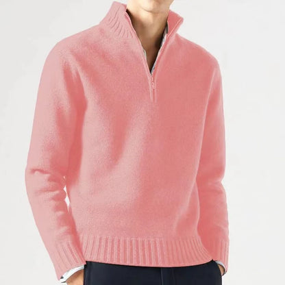 Miles | Men's Half-Zip Sweater Soft Warm Casual Wear 6