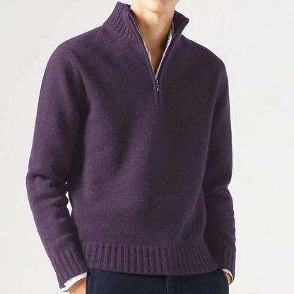 Miles | Men's Half-Zip Sweater Soft Warm Casual Wear 7