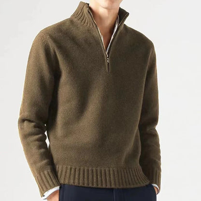 Miles | Men's Half-Zip Sweater Soft Warm Casual Wear 8