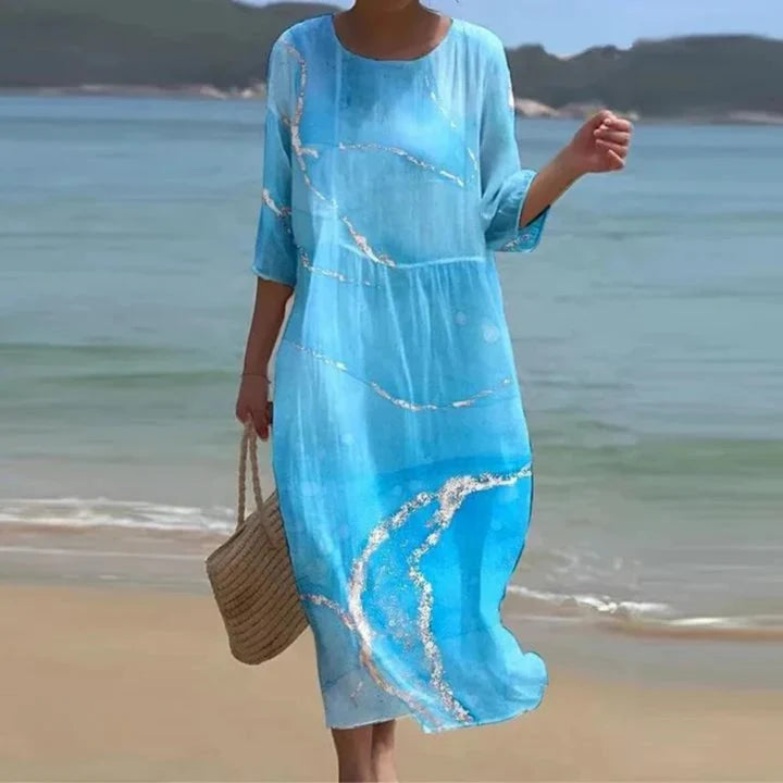 Miranda | Women's Floral Maxi Dress for Summer Weddings 1