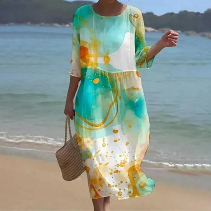 Miranda | Women's Floral Maxi Dress for Summer Weddings 2