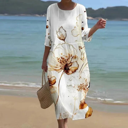 Miranda | Women's Floral Maxi Dress for Summer Weddings 4