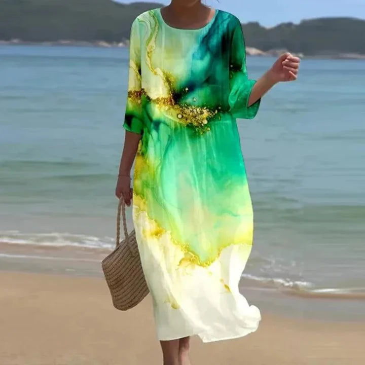 Miranda | Women's Floral Maxi Dress for Summer Weddings 5