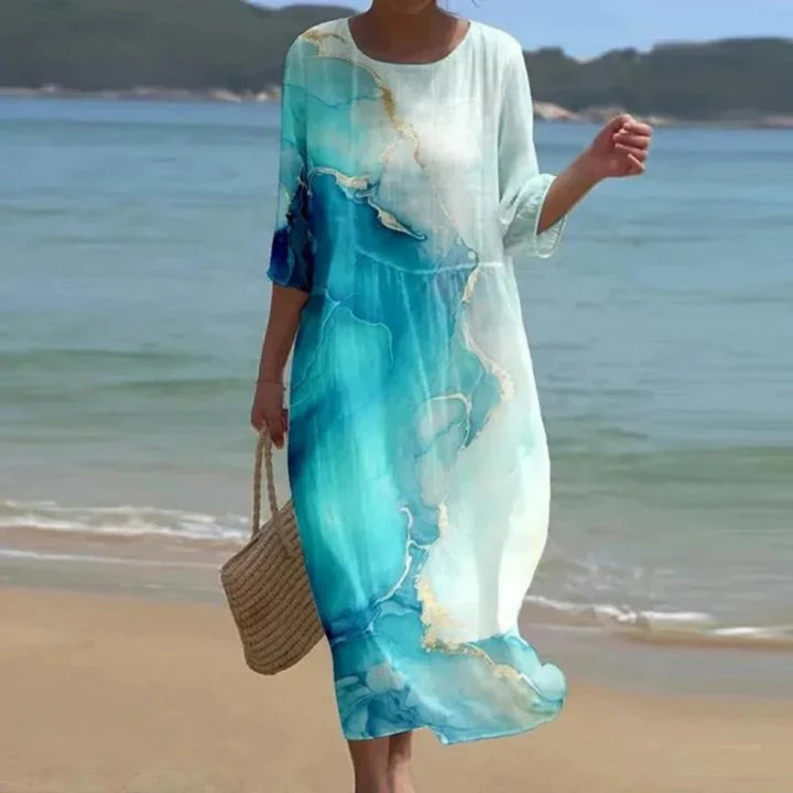 Miranda | Women's Floral Maxi Dress for Summer Weddings 7