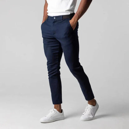Modern Stretchy Khaki Pants | Men's Slim Fit Chinos 1