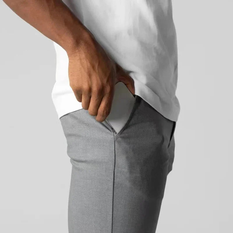 Modern Stretchy Khaki Pants | Men's Slim Fit Chinos 4
