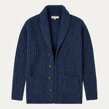 Montpellier | Men's Shawl Collar Cardigan Chunky Knit 6