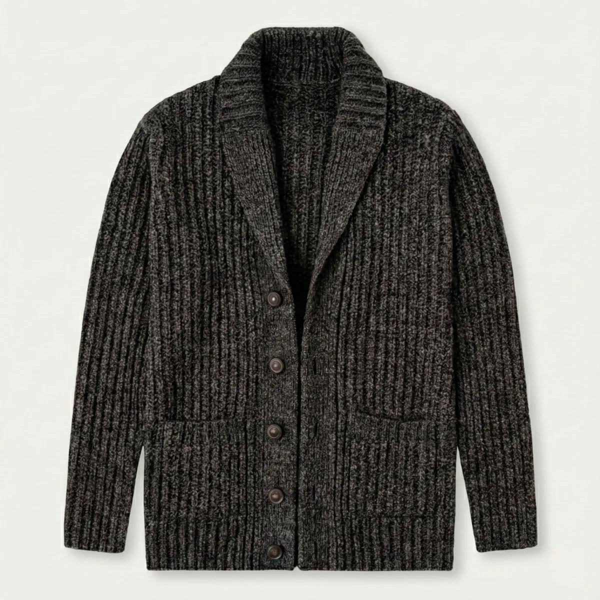 Montpellier | Men's Shawl Collar Cardigan Chunky Knit 8