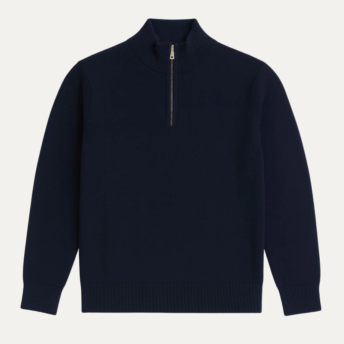 Navy Half Zip Sweater | Men's Quarter Zip Sweater 10
