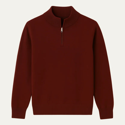 Navy Half Zip Sweater | Men's Quarter Zip Sweater 7