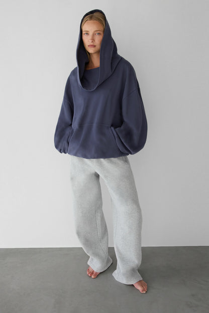 Oversized Slouchy Hoodie | Cotton Terry Sweatshirt 2