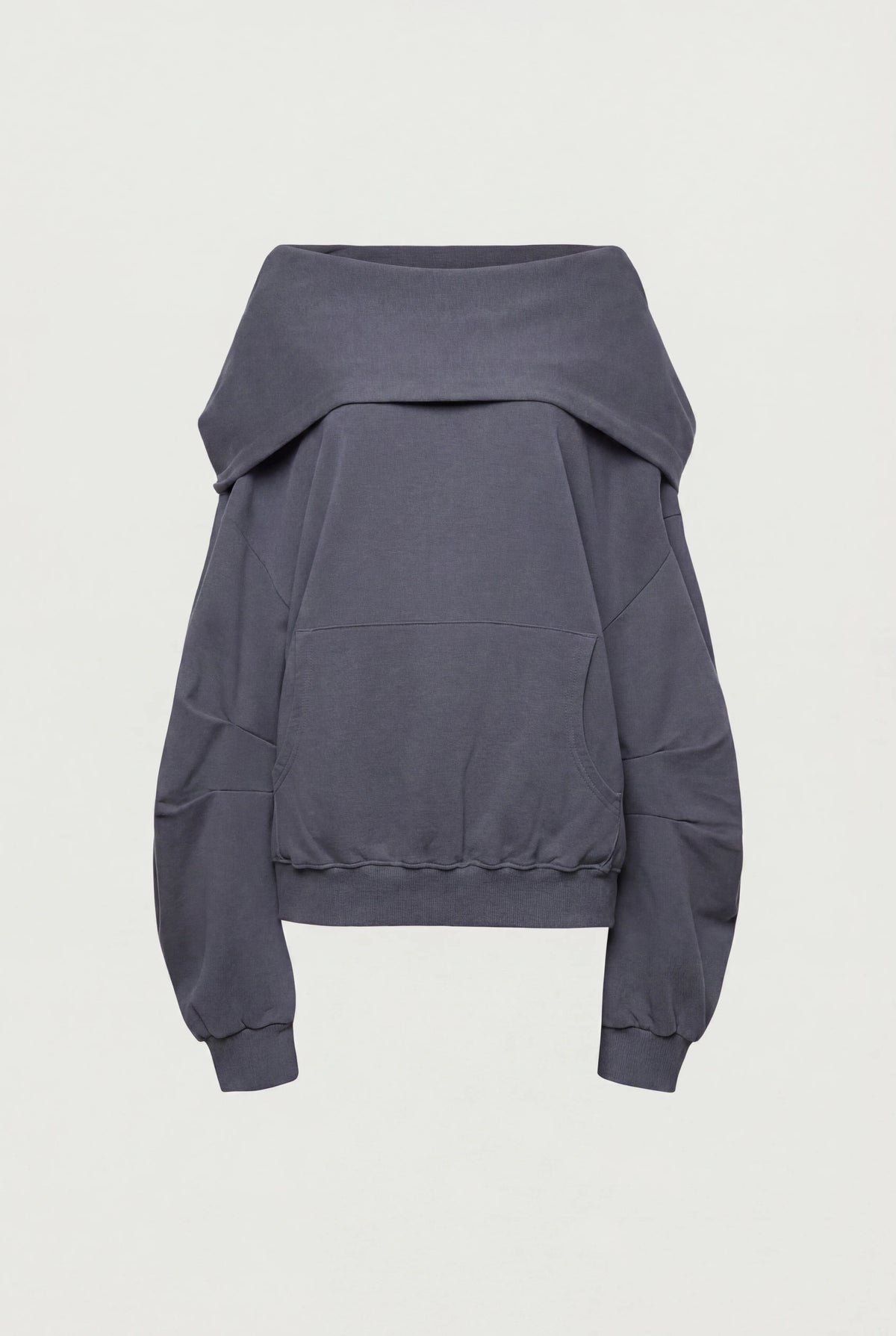 Oversized Slouchy Hoodie | Cotton Terry Sweatshirt 4