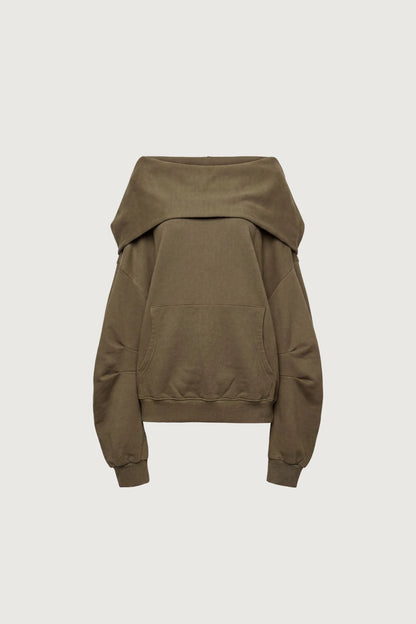 Oversized Slouchy Hoodie | Cotton Terry Sweatshirt 5