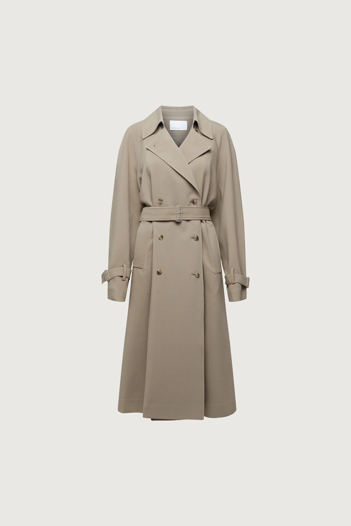 Oversized Trench Coat | Double-Breasted Lightweight Outerwear 9