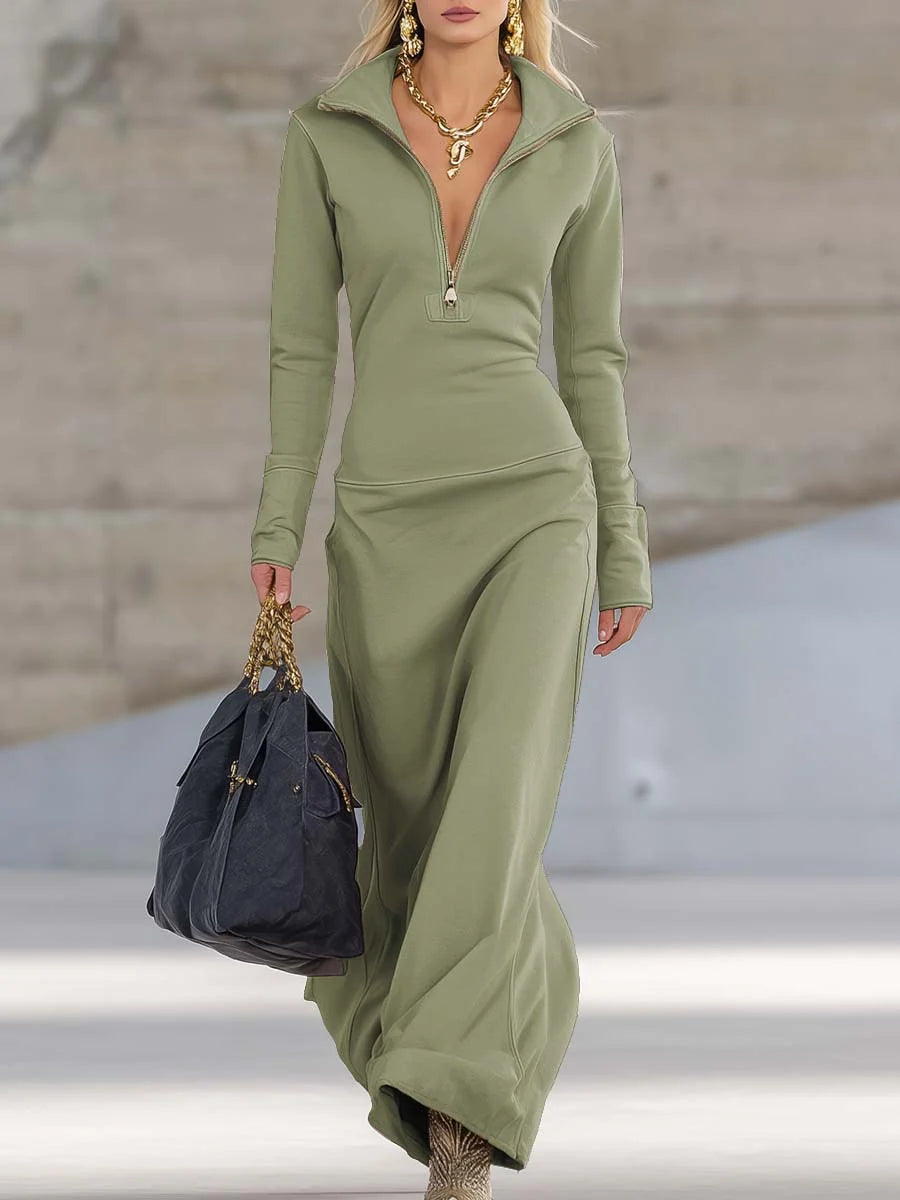 Pink V-Neck Maxi Dress | Women's Summer Formal Dress 10
