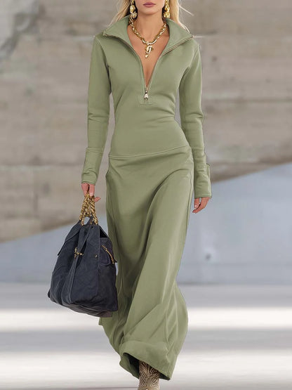 Pink V-Neck Maxi Dress | Women's Summer Formal Dress 10