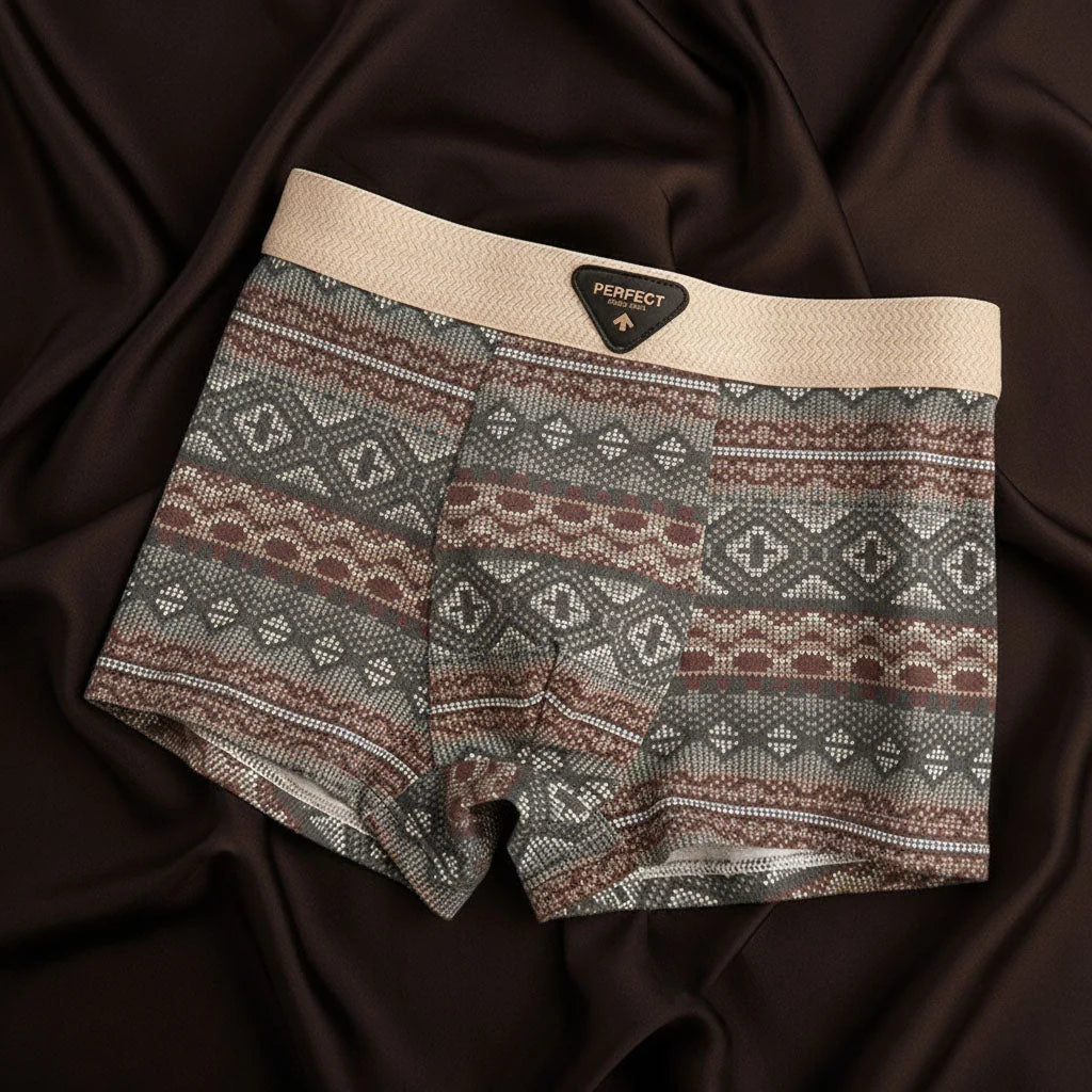 Porter Retro Cotton Boxers | Men's Organic Cotton Underwear 5