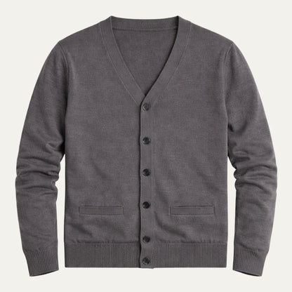Porto Cervo | Men's Cardigan Sweater V Neck Lightweight Knit 1
