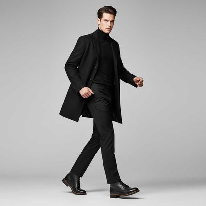 Retro Leather Boots | Men's Classic Footwear