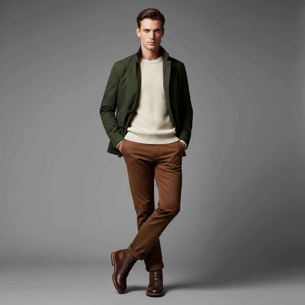 Retro Leather Boots | Men's Classic Footwear