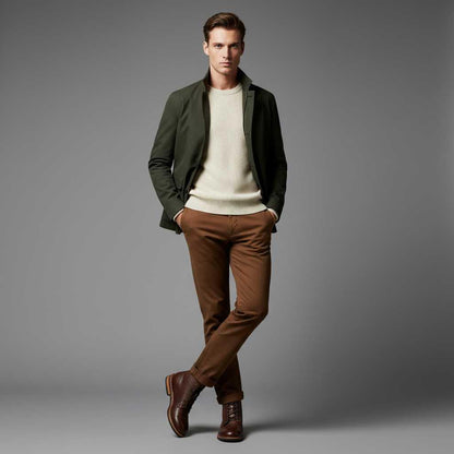 Retro Leather Boots | Men's Classic Footwear