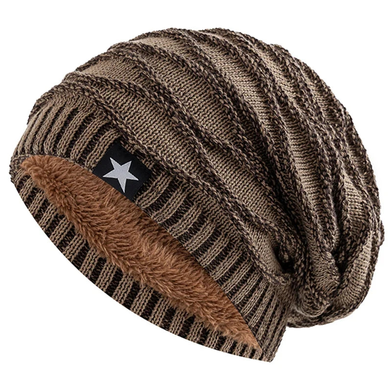 Ribbed Knit Beanie Hat | Warm Stretch-Fit Beanie for Men 4
