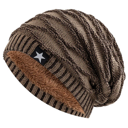 Ribbed Knit Beanie Hat | Warm Stretch-Fit Beanie for Men 4