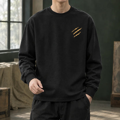 Romano Crew Neck Sweater | Men's Casual Cotton Sweater 2