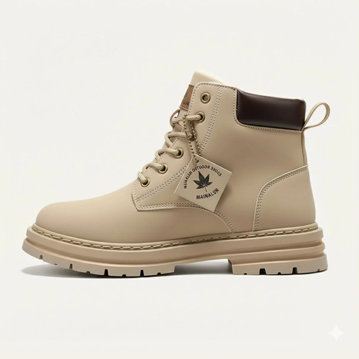 Silverlake Men’s Insulated Fur Lined Snow Boots 10