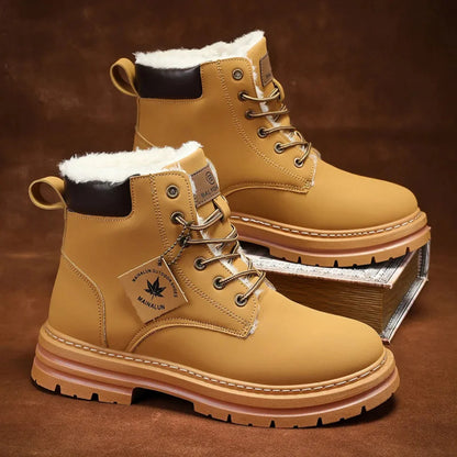 Silverlake Men’s Insulated Fur Lined Snow Boots 5
