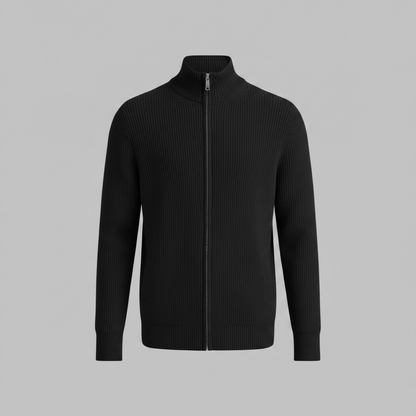 Slim Fit Zip Up Cardigan | Men's Cardigan Sweater 5