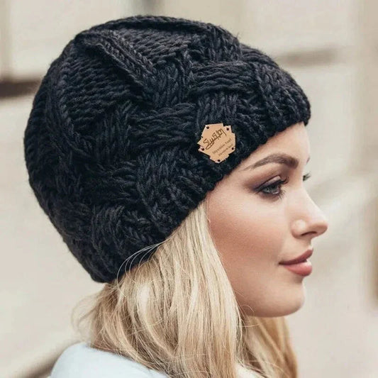 Soft Knit Hat Warm Flexible Fit 0