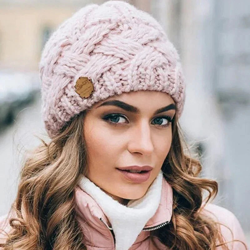 Soft Knit Hat Warm Flexible Fit 1
