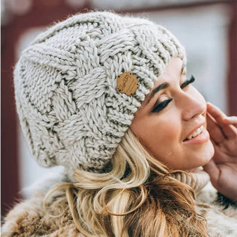 Soft Knit Hat Warm Flexible Fit 4
