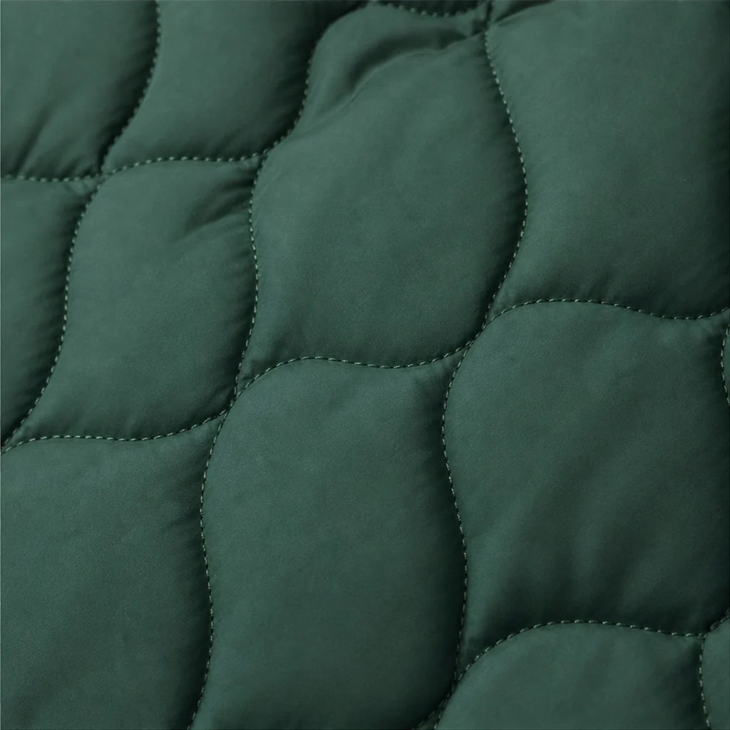 Spliced Quilted Puffer Jacket | Women's Winter Coat 7