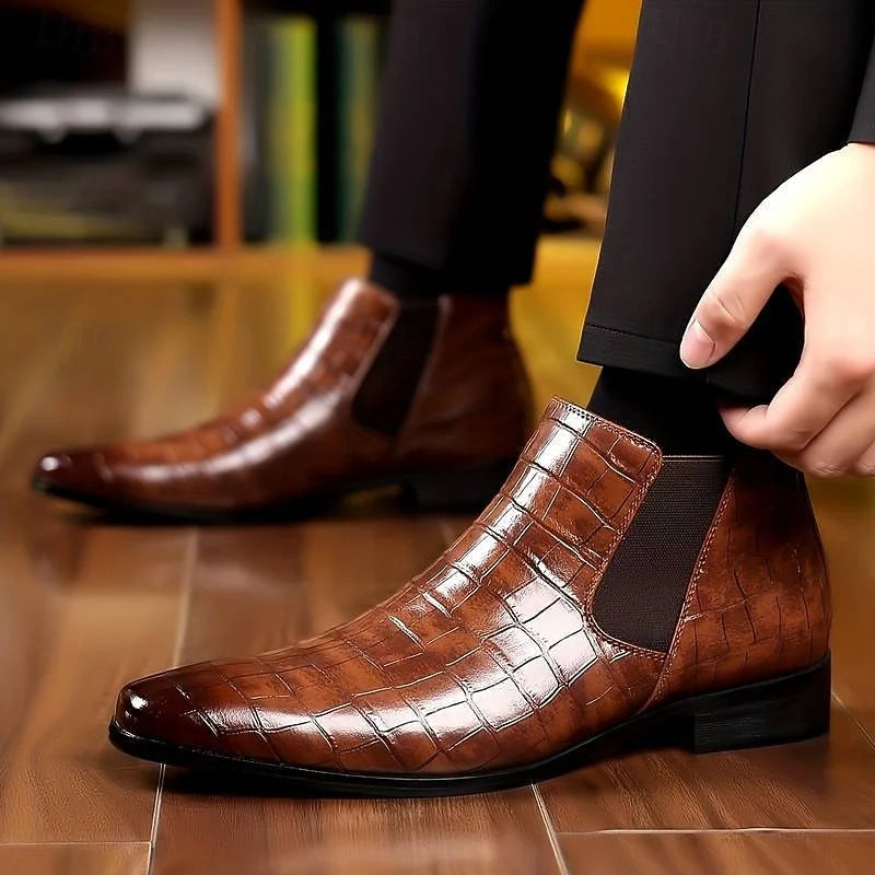 Sterling | Slip-On Chelsea Boots Black Leather 2
