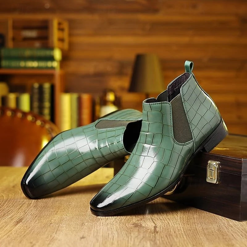Sterling | Slip-On Chelsea Boots Black Leather 3