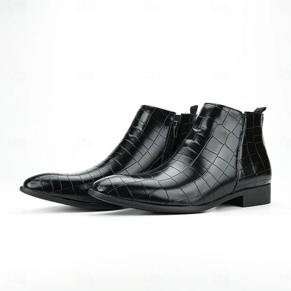 Sterling | Slip-On Chelsea Boots Black Leather 6