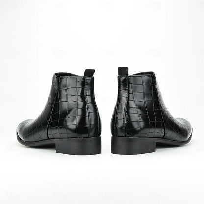 Sterling | Slip-On Chelsea Boots Black Leather 7