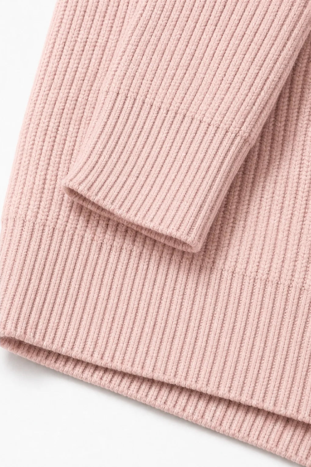 Stripevie – Ribbed Stretch-Knit Zip-Up Cardigan 8